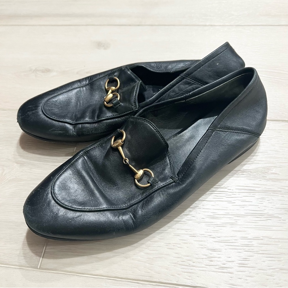 Gucci Brixton Leather Horsebit Loafers | EU 38 - Picture 5 of 5